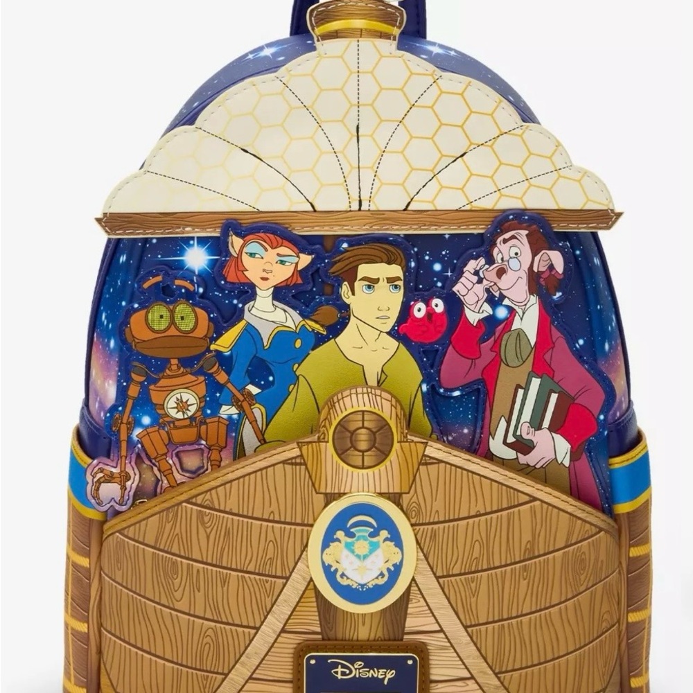 Loungefly Disney Treasure Planet RLS Legacy Mini Backpack NWT